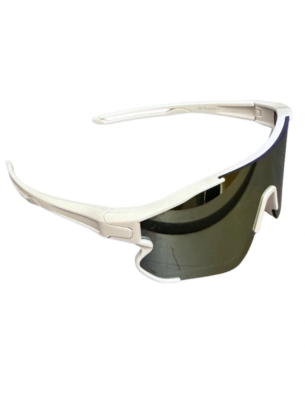 Boys Sport Sunglasses Outdoor Youth Kids Baseball Sun Glasses White 5